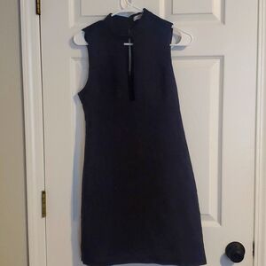 BCBGenerations Black Vegan Suede Mini Dress Size 4